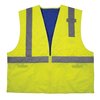 Chill-Its By Ergodyne Lime Class 2 Hi-Vis Safety Cooling Vest - L 6668